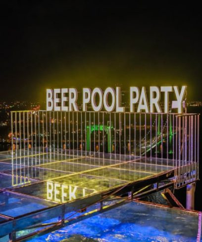 Beer Pool Party