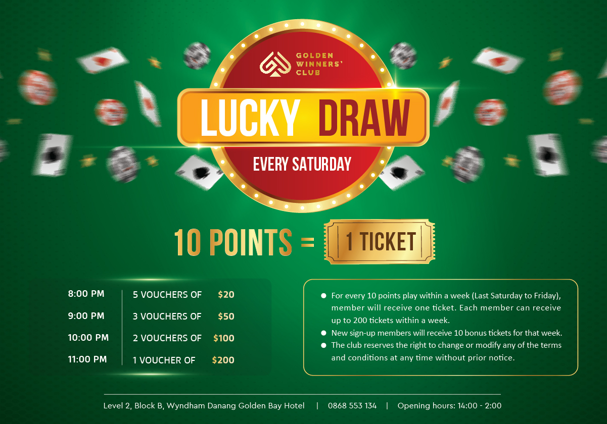 LUCKY DRAW – LUCKY SATURDAY